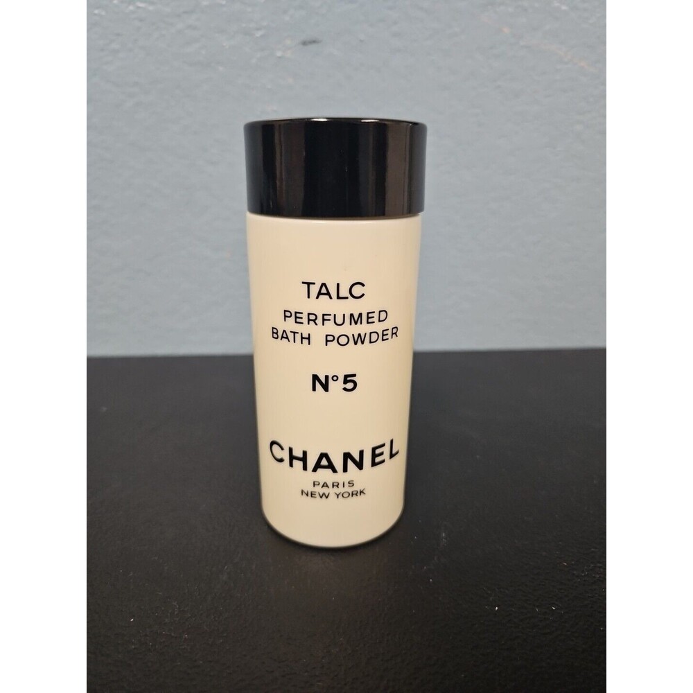 VINTAGE CHANEL NO. 5 Talc Perfumed Bath Powder 5oz 142g - USED